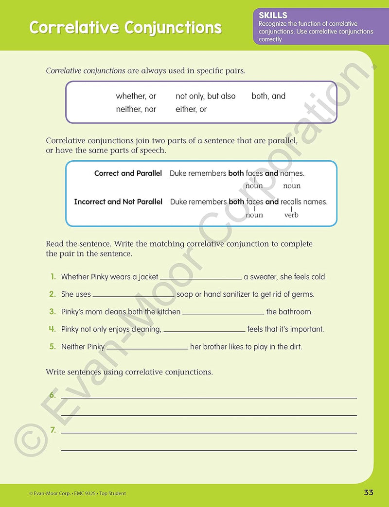 Top Student: Grade 5 Workbook (Evan-Moor)-Activity: 學習補充 Learning & Supplemental-買書書 BuyBookBook