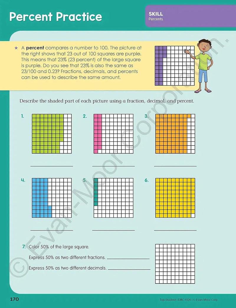 Top Student: Grade 6 Workbook (Evan-Moor)-Activity: 學習補充 Learning & Supplemental-買書書 BuyBookBook