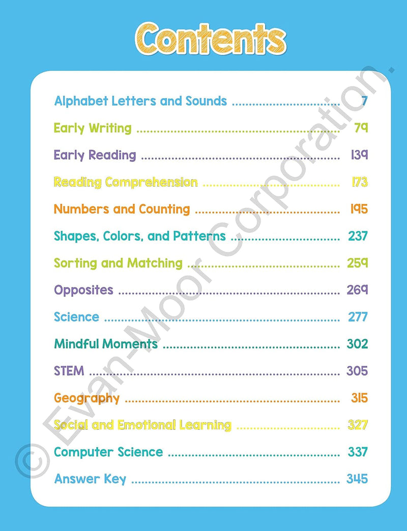 Top Student: Pre-Kindergarten Workbook (Grade Prek) (Evan-Moor)-Activity: 學習補充 Learning & Supplemental-買書書 BuyBookBook