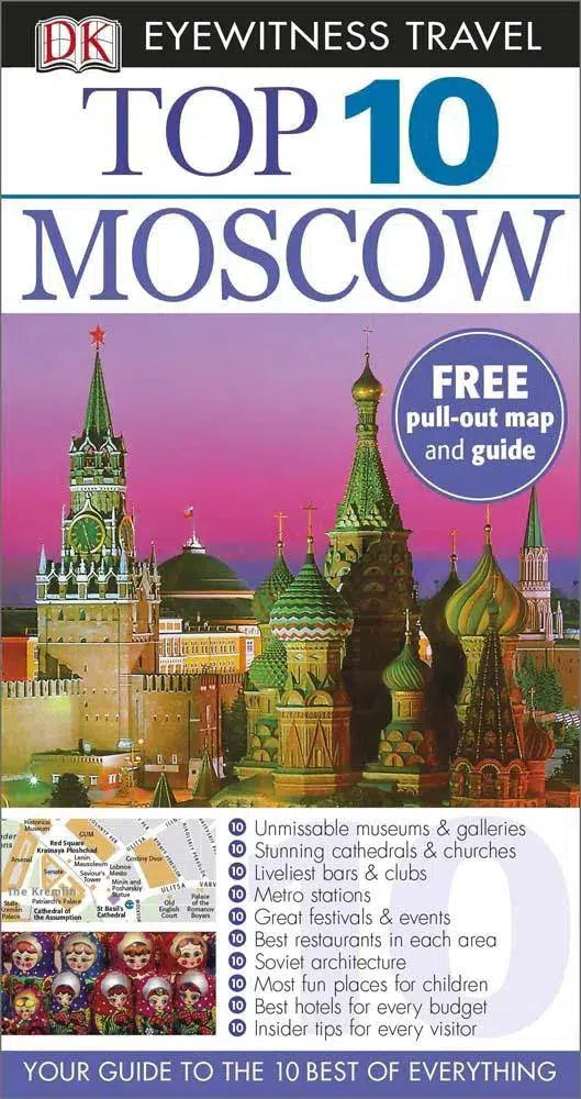 DK Eyewitness Travel -Top 10 Moscow (Paperback) DK UK