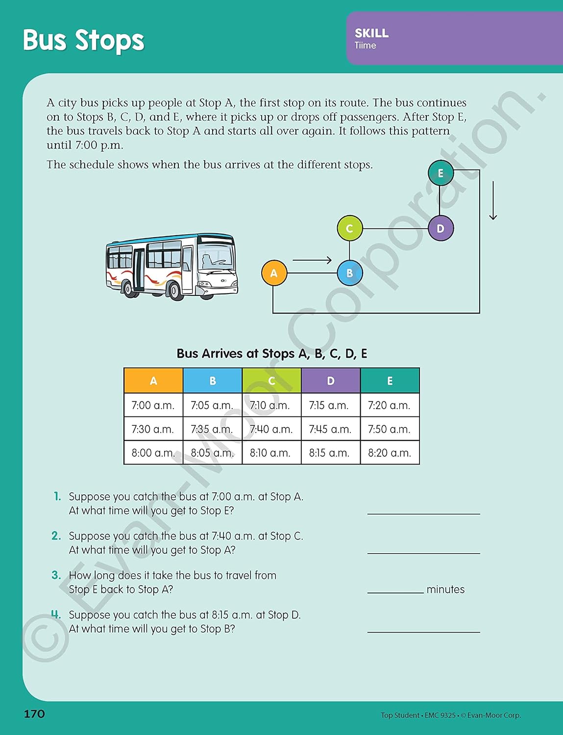 Top Student: Grade 5 Workbook (Evan-Moor)-Activity: 學習補充 Learning & Supplemental-買書書 BuyBookBook