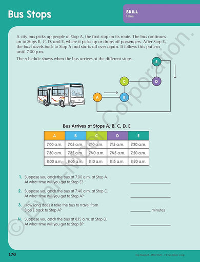 Top Student: Grade 5 Workbook (Evan-Moor)-Activity: 學習補充 Learning & Supplemental-買書書 BuyBookBook