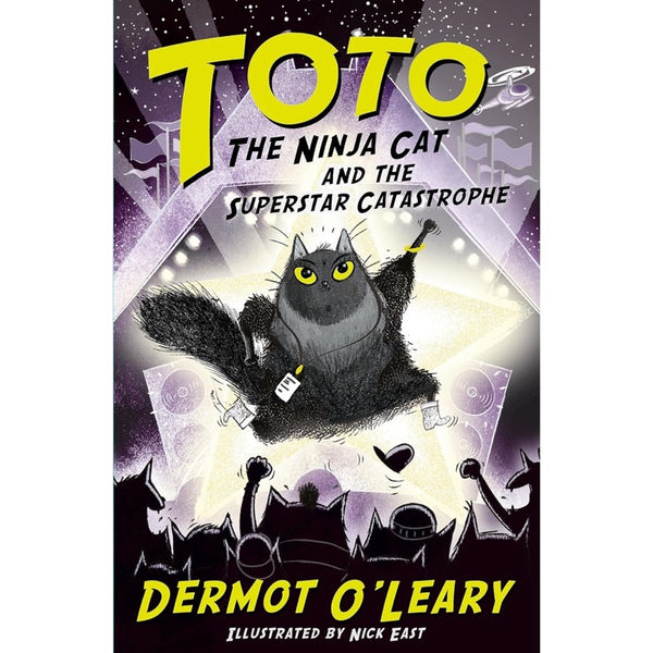 Toto the Ninja Cat #03 and the Superstar Catastrophe (Dermot O'Leary)-Fiction: 歷險科幻 Adventure & Science Fiction-買書書 BuyBookBook