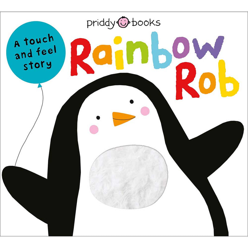 Touch & Feel Picture Books- Rainbow Rob (Board Book)-Fiction: 兒童繪本 Picture Books-買書書 BuyBookBook