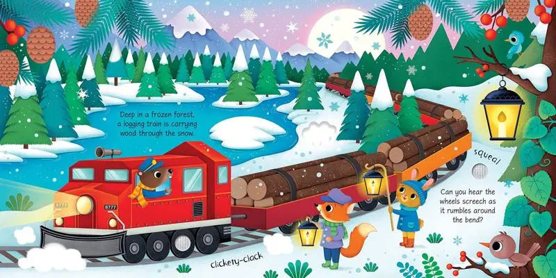 Trains Sound Book (Usborne Sound Books) (Sam Taplin)-Nonfiction: 學前基礎 Preschool Basics-買書書 BuyBookBook