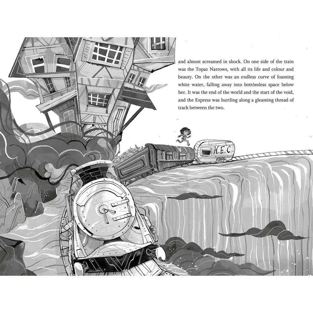 Train to Impossible Places, The #03 Delivery to the Lost City (UK) Usborne