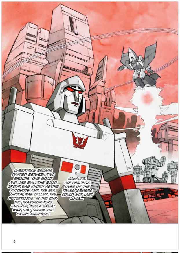 Transformers (Graphic Novels), #01-Fiction: 歷險科幻 Adventure & Science Fiction-買書書 BuyBookBook