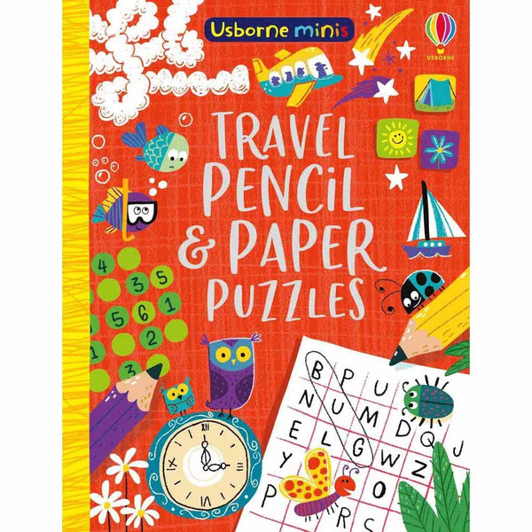 Travel Pencil and Paper Puzzles (Usborne Mini) Usborne