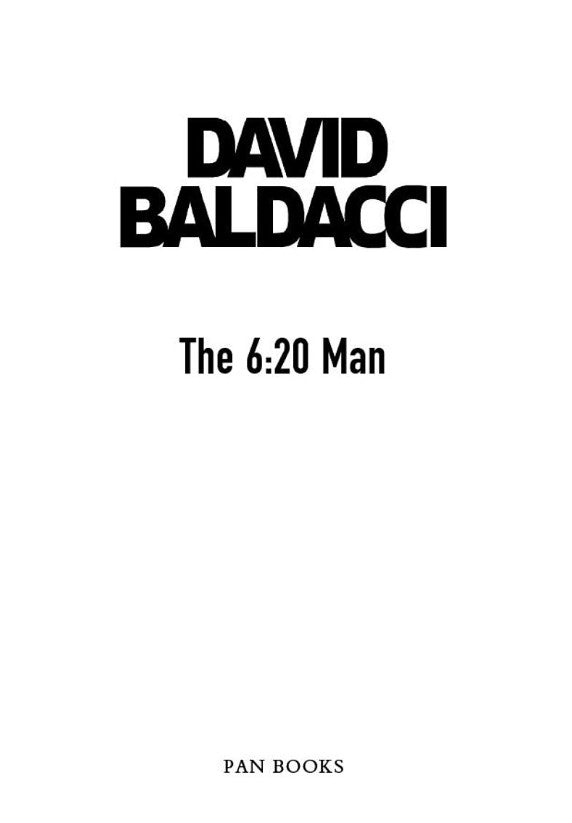 Travis Devine #01 The 6:20 Man (David Baldacci)-Fiction: 劇情故事 General-買書書 BuyBookBook