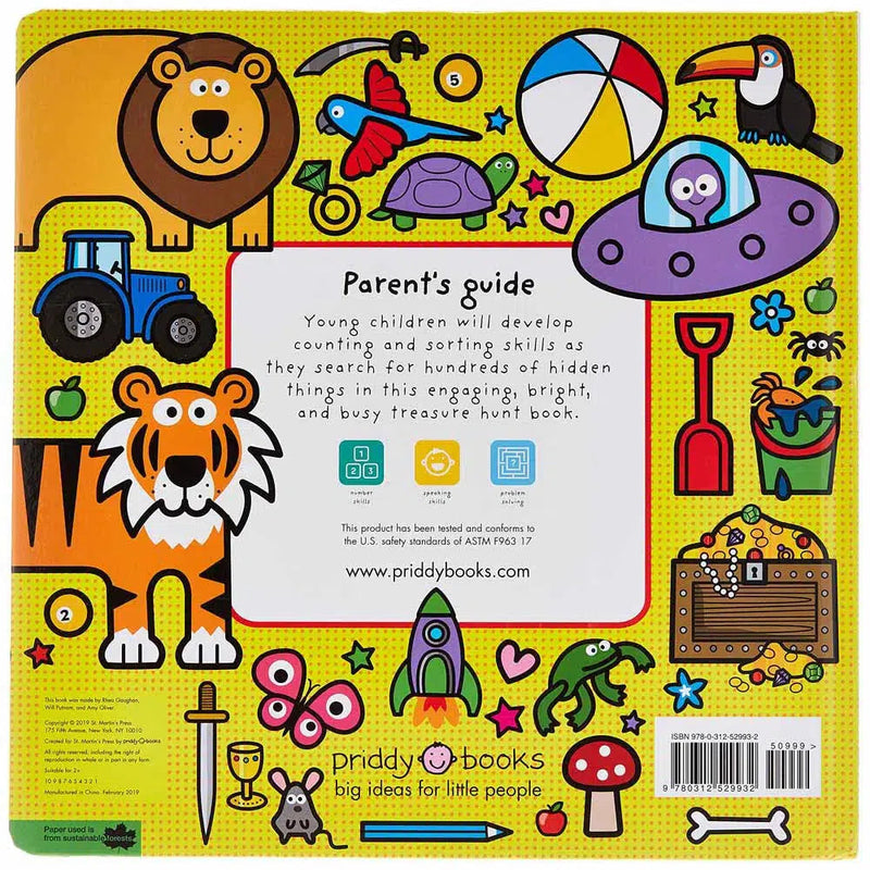 Treasure Hunt for Kids (Board Book) Priddy