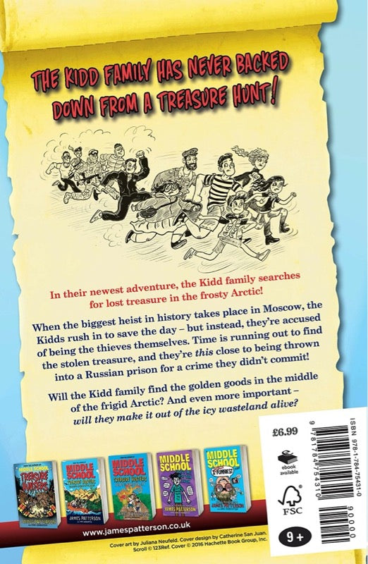 Treasure Hunters #4 Peril at the Top of the World - 買書書 BuyBookBook