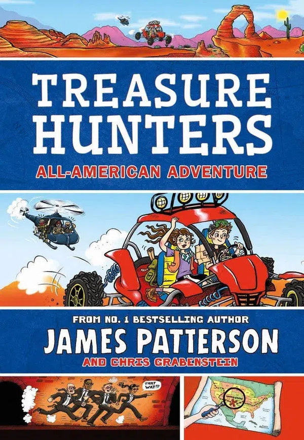 Treasure Hunters: All-American Adventure-Children’s / Teenage fiction: Action and adventure stories-買書書 BuyBookBook