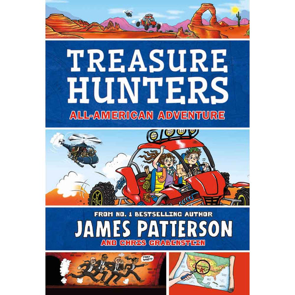 Treasure Hunters #6 All-American Adventure (James Patterson)-Fiction: 歷險科幻 Adventure & Science Fiction-買書書 BuyBookBook