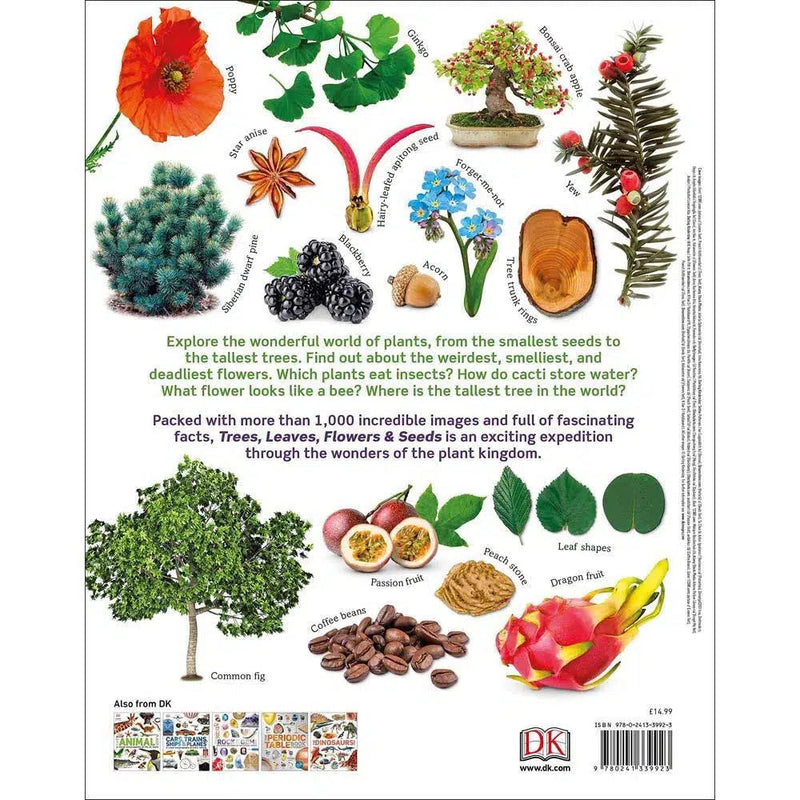 Trees, Leaves, Flowers & Seeds (Hardback) DK UK