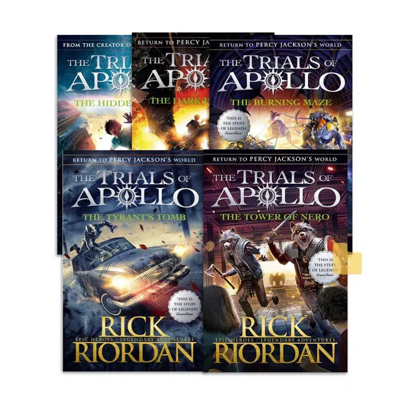 Trials of Apollo, The - Bundle (Rick Riordan) - 買書書 BuyBookBook