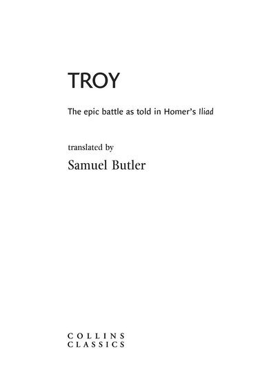 Troy: The epic battle as told in Homer’s Iliad (Collins Classics) (Homer)-Fiction: 經典傳統 Classic & Traditional-買書書 BuyBookBook