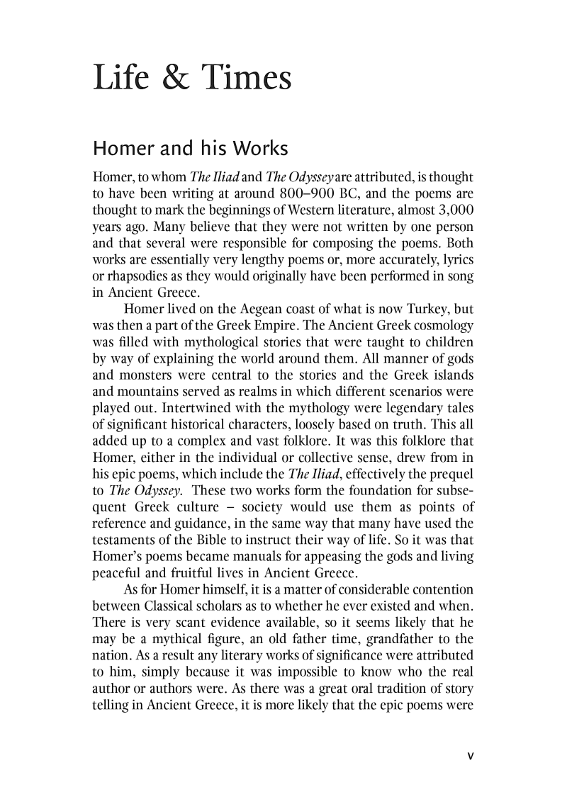 Troy: The epic battle as told in Homer’s Iliad (Collins Classics) (Homer)