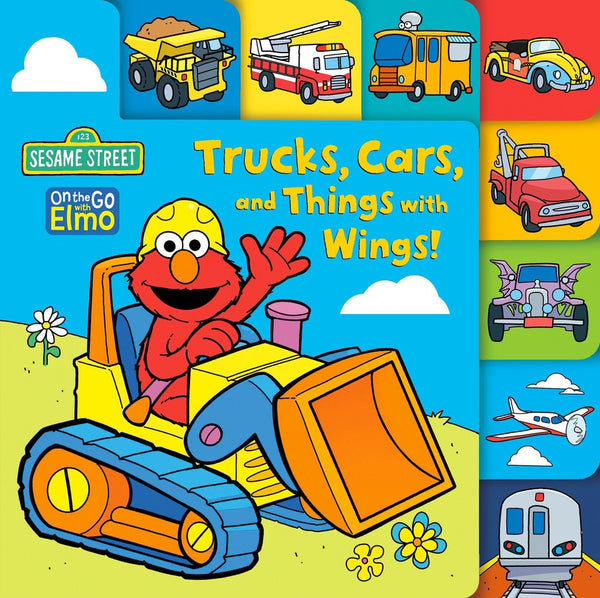 Trucks, Cars, and Things with Wings! (Sesame Street)-Children’s / Teenage fiction: General, modern and contemporary fiction-買書書 BuyBookBook