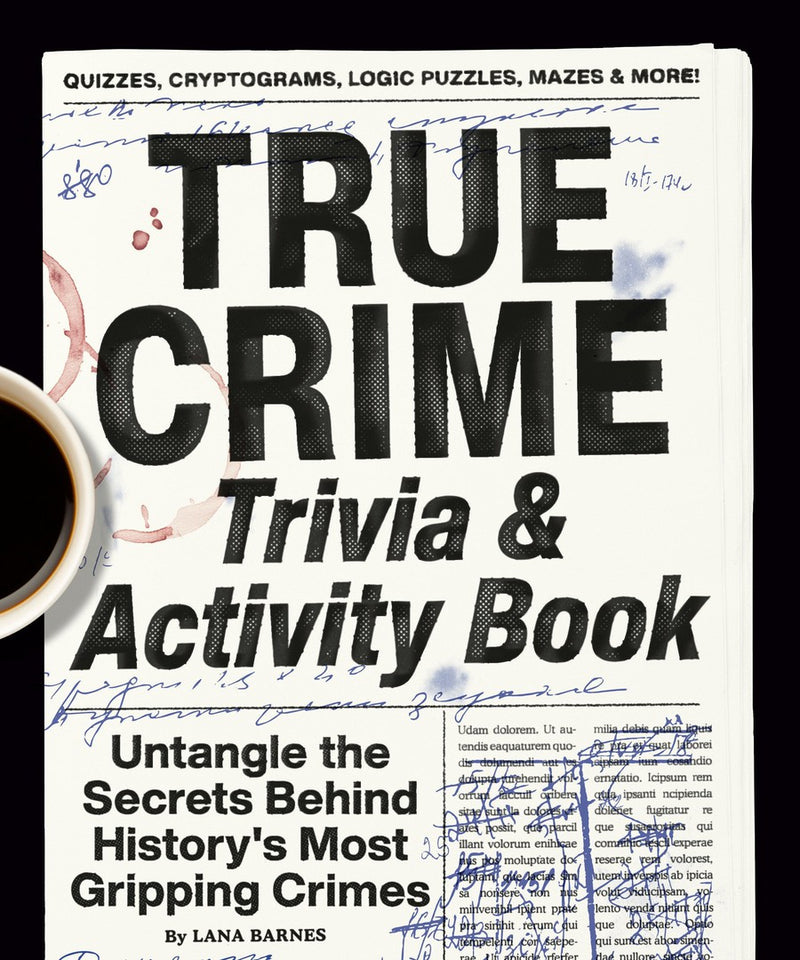 True Crime Trivia & Activity Book-True crime: serial killers and murderers-買書書 BuyBookBook