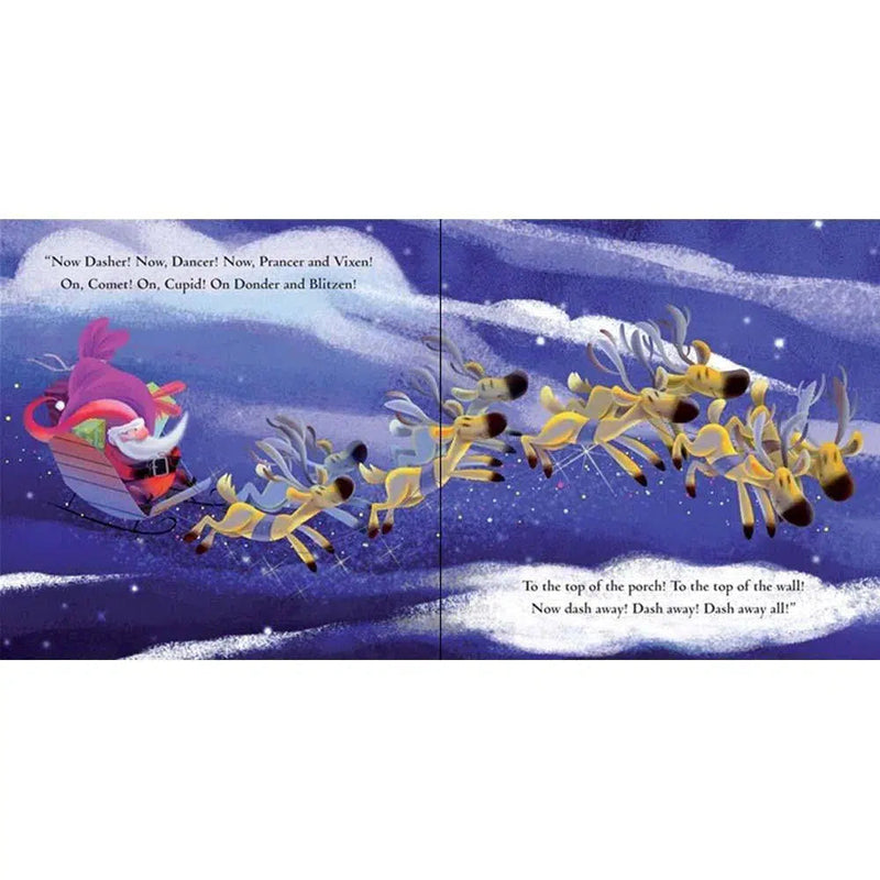 Twas the Night Before Christmas (Usborne Book and Jigsaw) (30 pcs) Usborne