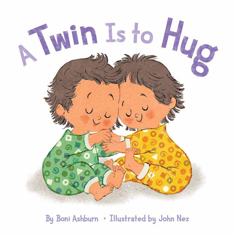 Twin Is to Hug, A (Board Book) - 買書書 BuyBookBook