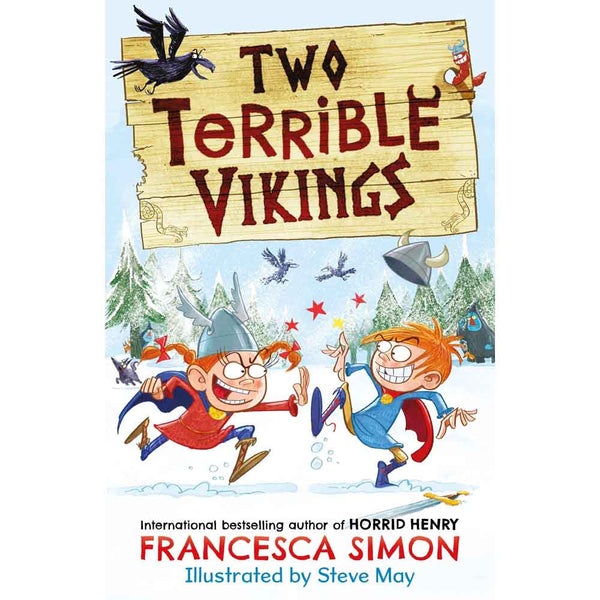 Two Terrible Vikings #01 (Francesca Simon)-Fiction: 橋樑章節 Early Readers-買書書 BuyBookBook