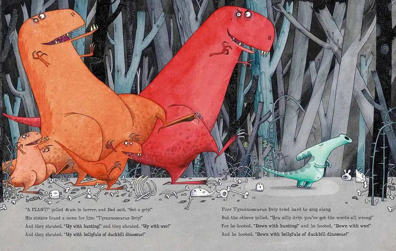 Tyrannosaurus Drip (Paperback)(Julia Donaldson)-Fiction: 兒童繪本 Picture Books-買書書 BuyBookBook