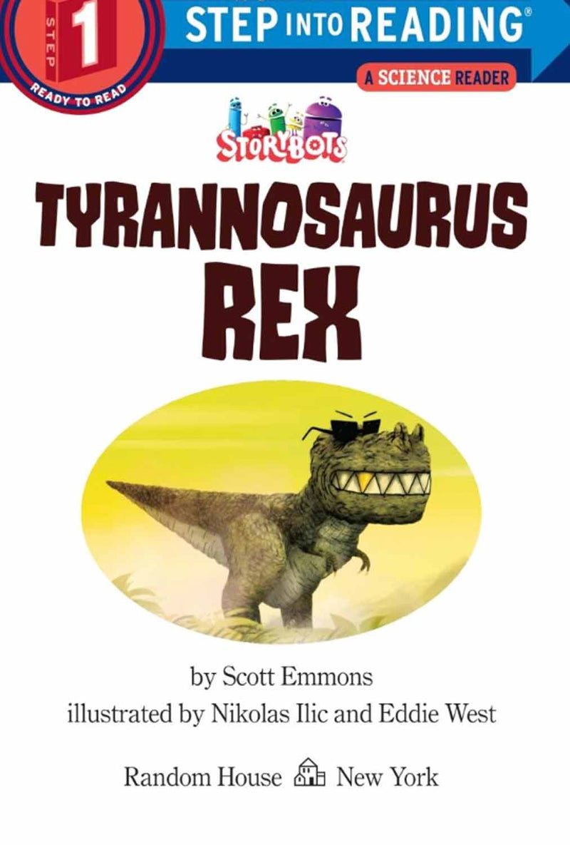 StoryBots: Tyrannosaurus Rex (Step into Reading L1)-Fiction: 橋樑章節 Early Readers-買書書 BuyBookBook