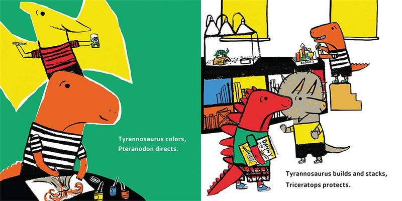 Tyrannosaurus Wrecks! (Board Book) - 買書書 BuyBookBook