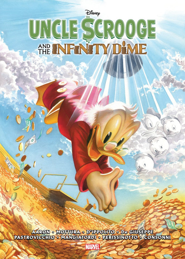 UNCLE SCROOGE AND THE INFINITY DIME GALLERY EDITION ALEX ROSS COVER-Graphic novel / Comic book / Manga: genres-買書書 BuyBookBook