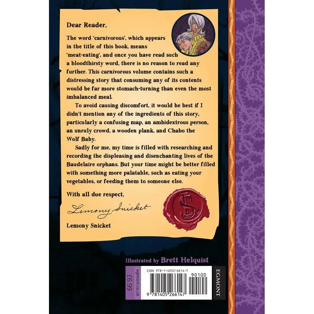 A Series of Unfortunate Events #09 The Carnivorous Carnival (Paperback) (Lemony Snicket) Harpercollins (UK)
