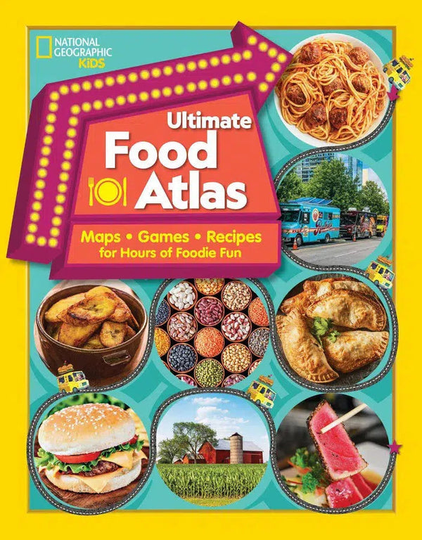 Ultimate Food Atlas-Children’s / Teenage reference: Atlases and maps-買書書 BuyBookBook