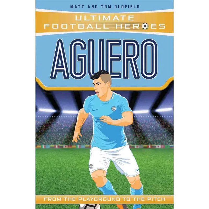 Ultimate Football Heroes - Aguero (Matt & Tom Oldfield)-Nonfiction: 人物傳記 Biography-買書書 BuyBookBook