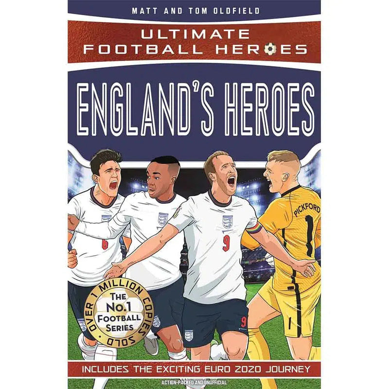 Ultimate Football Heroes - England's Heroes (Matt & Tom Oldfield)-Nonfiction: 人物傳記 Biography-買書書 BuyBookBook