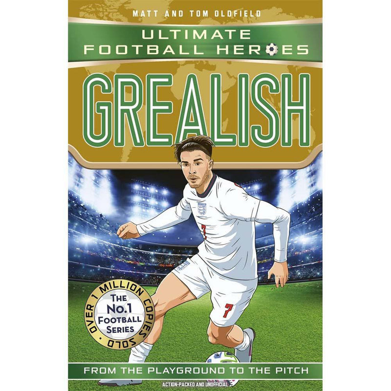 Ultimate Football Heroes - Grealish (Matt & Tom Oldfield)-Nonfiction: 人物傳記 Biography-買書書 BuyBookBook