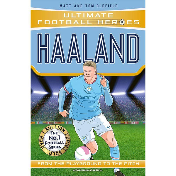 Ultimate Football Heroes - Haaland (Matt & Tom Oldfield)-Nonfiction: 人物傳記 Biography-買書書 BuyBookBook