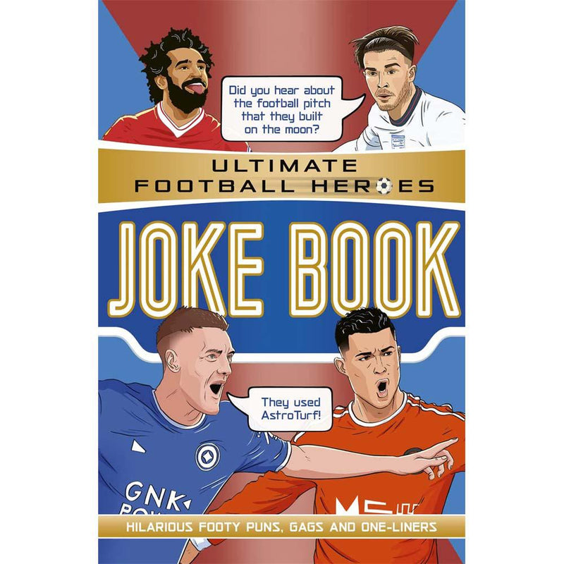 Ultimate Football Heroes Joke Book (NA Ultimate Football Heroes)-Nonfiction: 興趣遊戲 Hobby and Interest-買書書 BuyBookBook