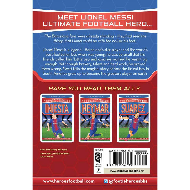 Ultimate Football Heroes - Messi (Matt & Tom Oldfield)-Nonfiction: 人物傳記 Biography-買書書 BuyBookBook