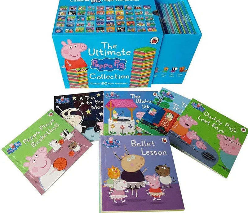 Ultimate Peppa Pig Collection 50 Books Set, The (Ladybird)-Fiction: 兒童繪本 Picture Books-買書書 BuyBookBook