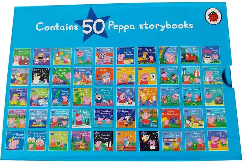 Ultimate Peppa Pig Collection 50 Books Set, The (Ladybird)-Fiction: 兒童繪本 Picture Books-買書書 BuyBookBook