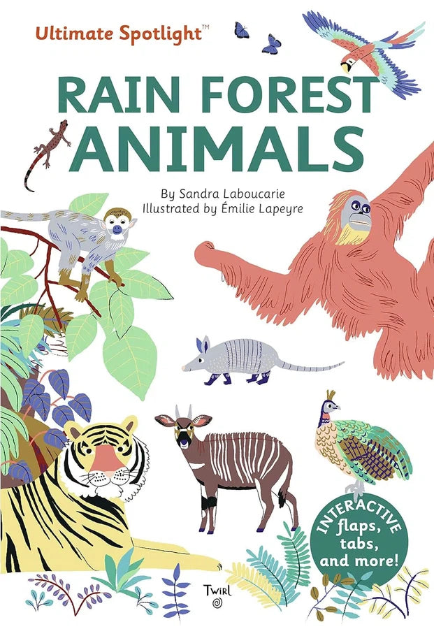 Ultimate Spotlight: Rain Forest Animals (Sandra Laboucarie)-Nonfiction: 動物植物 Animal & Plant-買書書 BuyBookBook