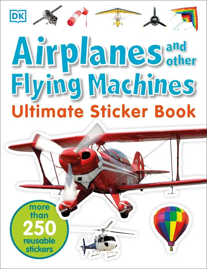 Ultimate Sticker Book: Airplanes and Other Flying Machines-Children’s interactive and activity books and kits-買書書 BuyBookBook