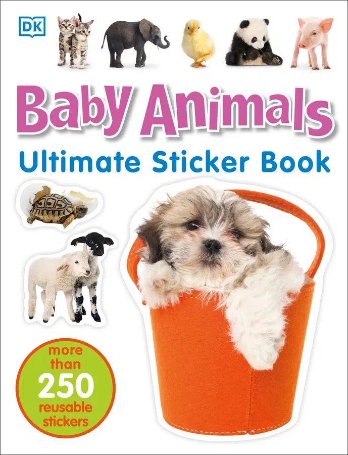 Ultimate Sticker Book: Baby Animals-Children’s interactive and activity books and kits-買書書 BuyBookBook