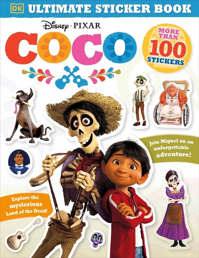 Ultimate Sticker Book: Disney Pixar Coco-Children’s interactive and activity books and kits-買書書 BuyBookBook