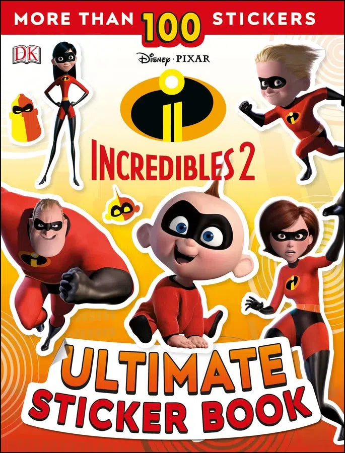 Ultimate Sticker Book: Disney Pixar: The Incredibles 2-Children’s interactive and activity books and kits-買書書 BuyBookBook