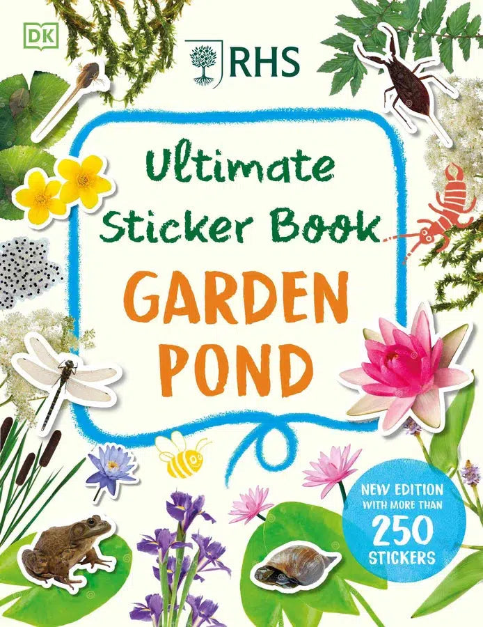 Ultimate Sticker Book Garden Pond-Children’s interactive and activity: papercrafts-買書書 BuyBookBook