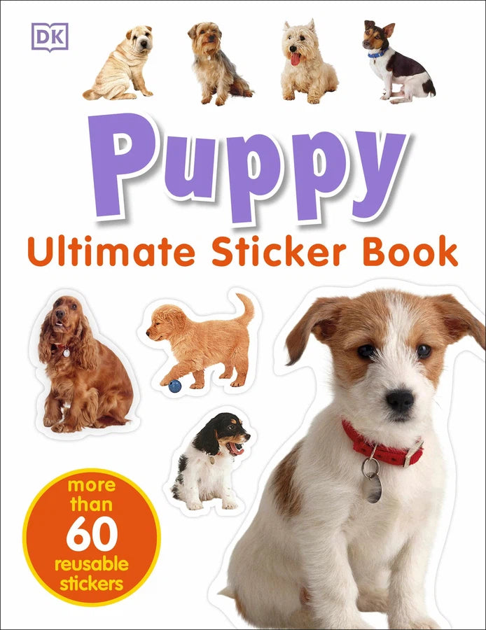 Ultimate Sticker Book: Puppy-Children’s interactive and activity books and kits-買書書 BuyBookBook