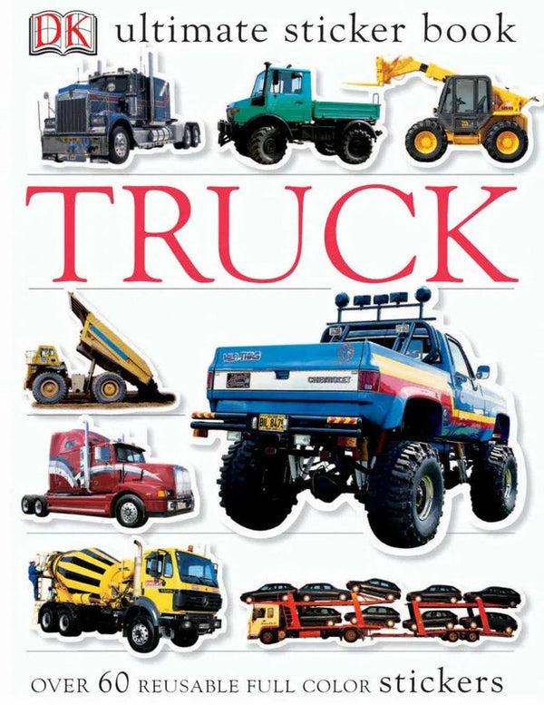 Ultimate Sticker Book: Truck-Children’s interactive and activity books and kits-買書書 BuyBookBook