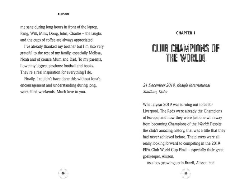 Ultimate Football Heroes - Alisson (Matt & Tom Oldfield)-Nonfiction: 人物傳記 Biography-買書書 BuyBookBook