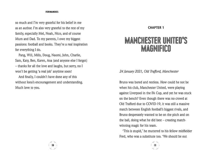 Ultimate Football Heroes - Bruno Fernandes (Matt & Tom Oldfield)-Nonfiction: 人物傳記 Biography-買書書 BuyBookBook